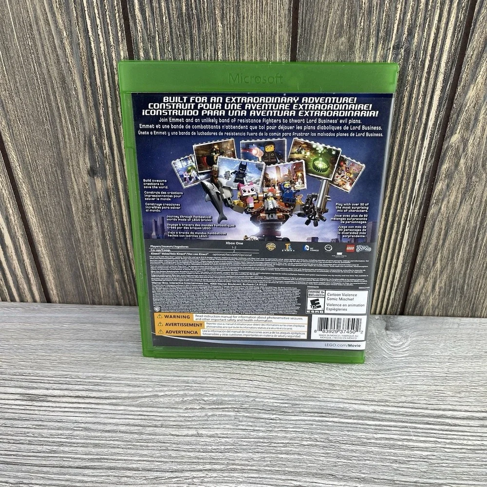 LEGO - The Lego Movie Videogame (Microsoft Xbox One, 2014) Tested Working